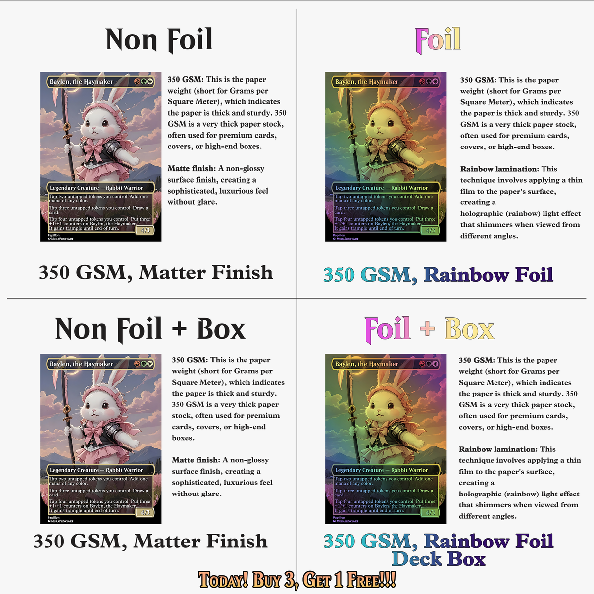 Baylen, Hare Apparent Commander Deck | 110+ Cards | ProxyTCG