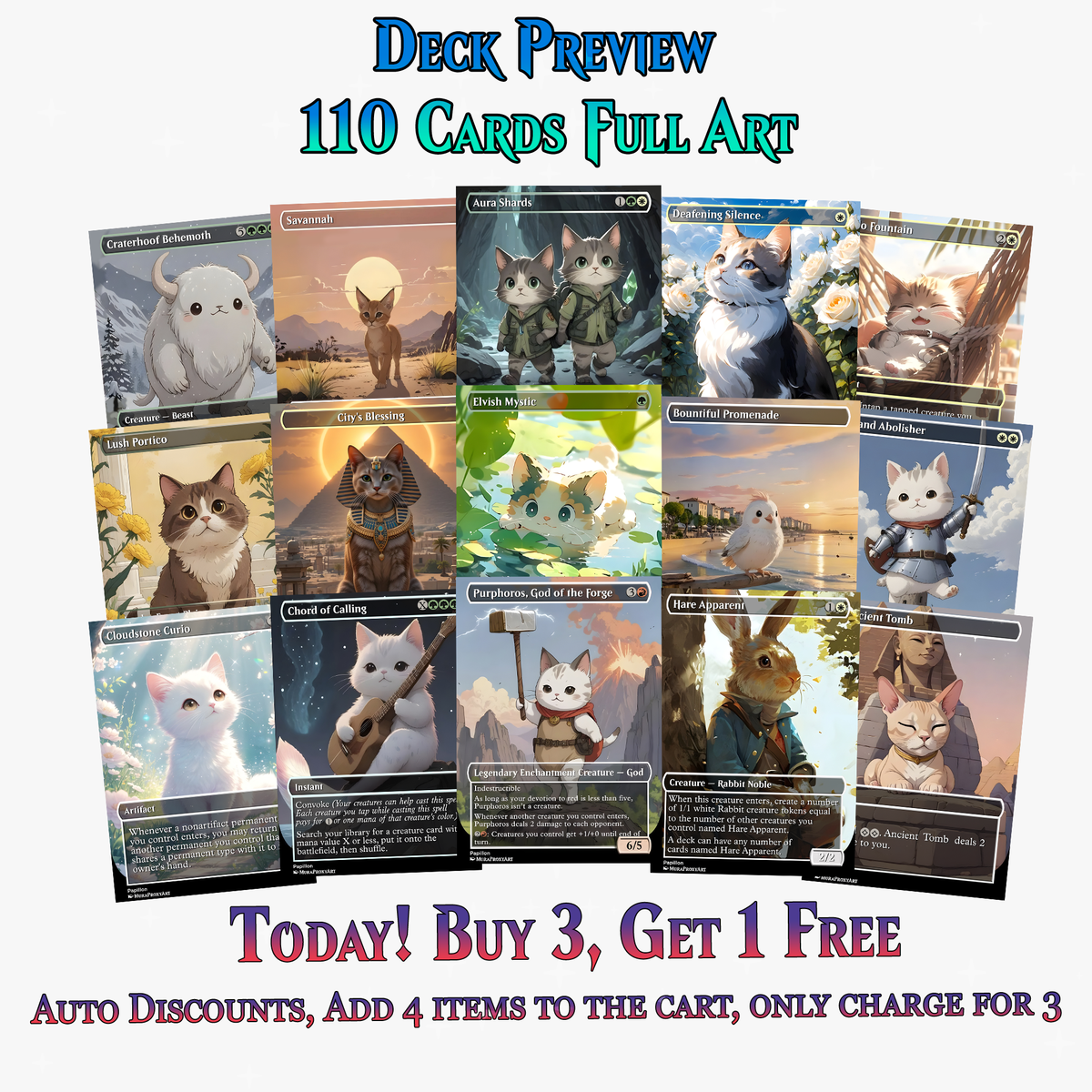 Baylen, Hare Apparent Commander Deck | 110+ Cards | ProxyTCG
