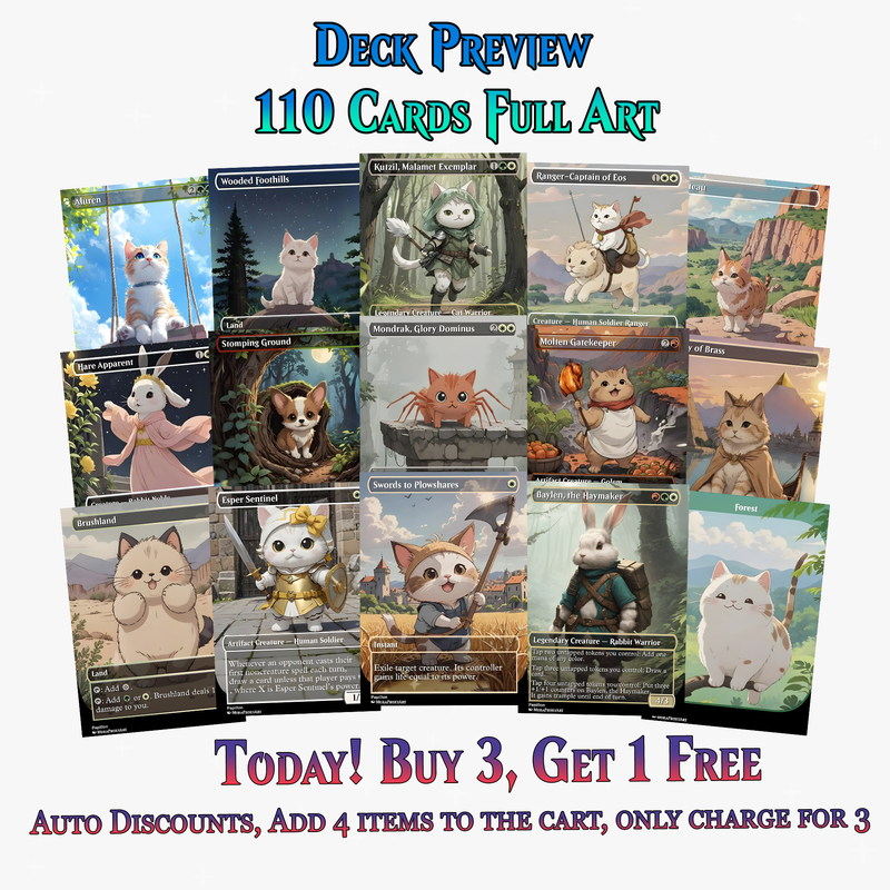 Baylen, Hare Apparent Commander Deck | 110+ Cards | ProxyTCG