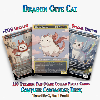 Ur-Dragon Cute Cat Commander Deck - 110+ Cards - ProxyTCG