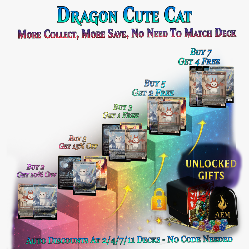 Ur-Dragon Cute Cat Commander Deck - 110+ Cards - ProxyTCG