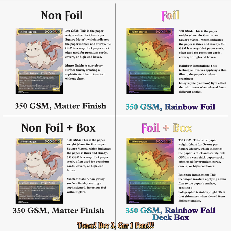 Ur-Dragon Cute Cat Commander Deck - 110+ Cards - ProxyTCG