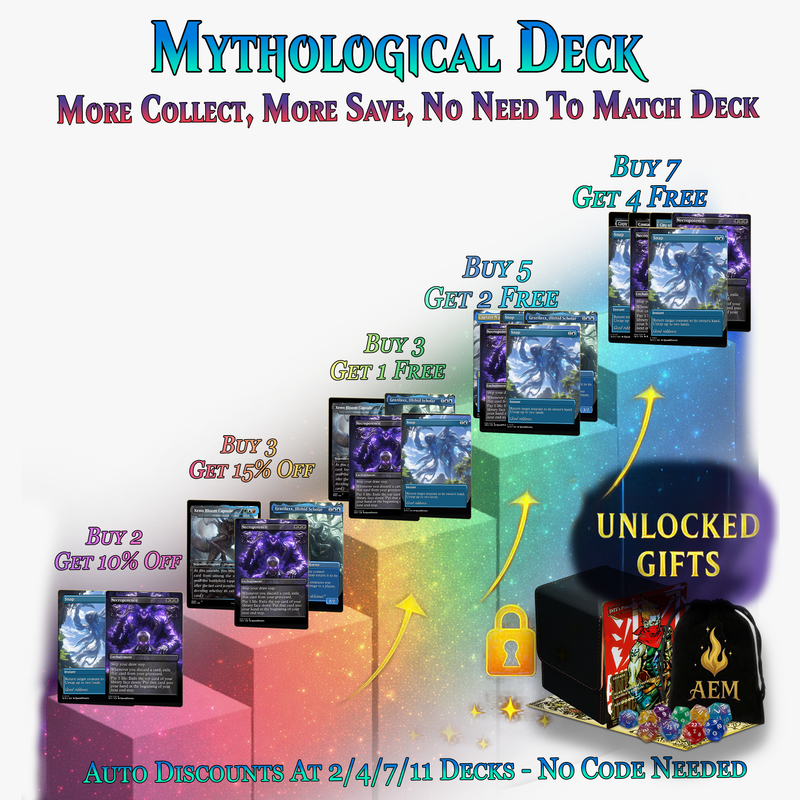 Mythological Creatures Commander Deck – 108+ Cards | ProxyTCG