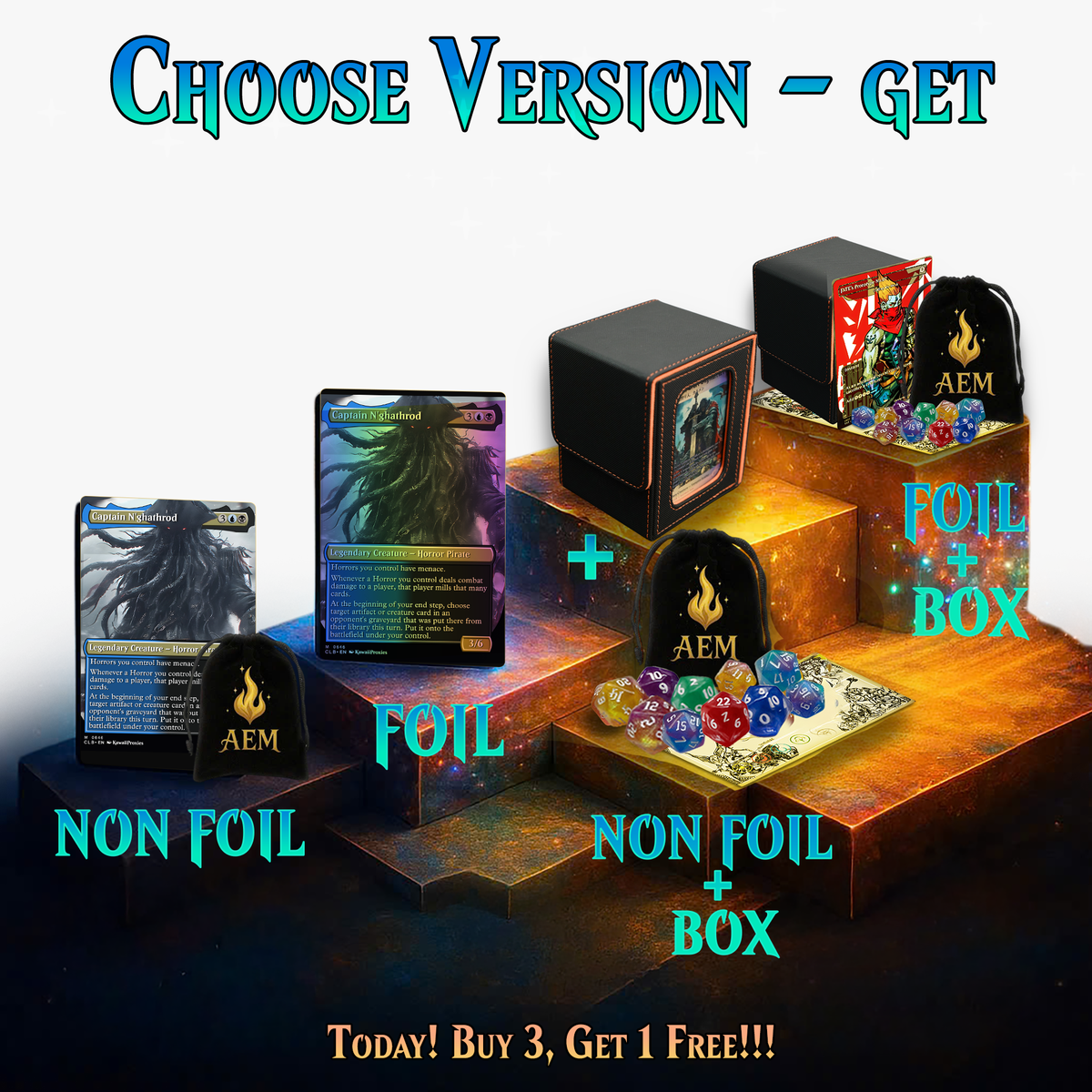 Mythological Creatures Commander Deck – 108+ Cards | ProxyTCG