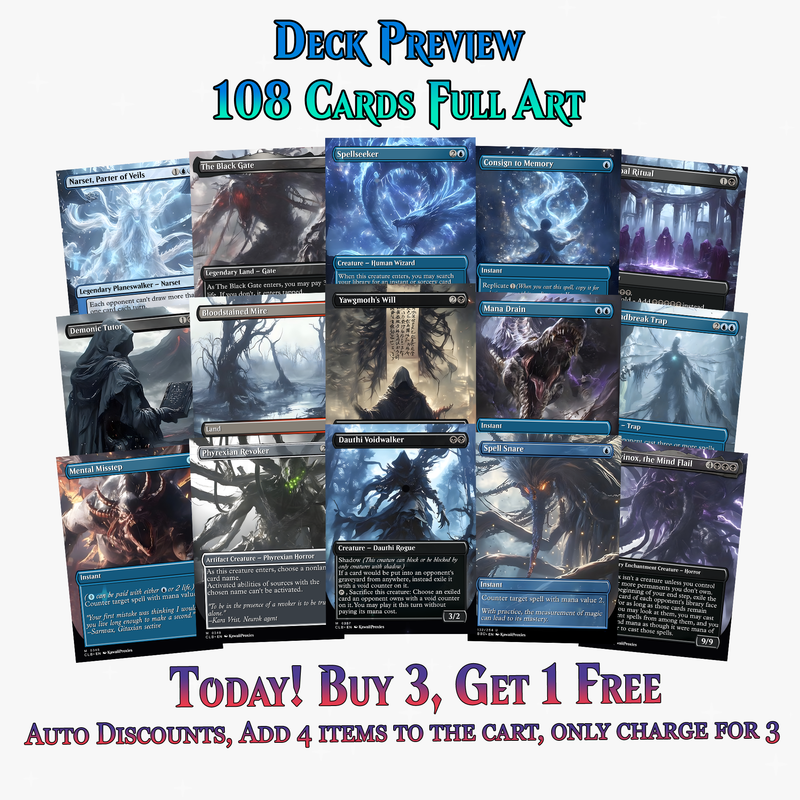 Mythological Creatures Commander Deck – 108+ Cards | ProxyTCG
