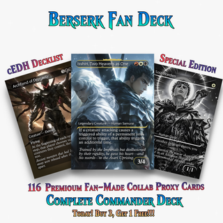 Berserk Anime Commander Deck –  109+ Cards - ProxyTCG