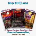 Stained Glass Mega EDH Land Pack | 55+ Cards | ProxyTCG