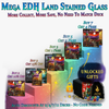 Stained Glass Mega EDH Land Pack | 55+ Cards | ProxyTCG