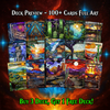 Stained Glass Mega EDH Land Pack | 55 Proxy Lands Collector Set | ProxyTCG