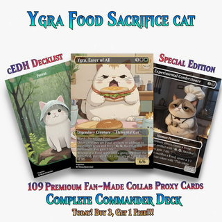 Ygra Food Cat Commander Deck – 109+ Cards | ProxyTCG