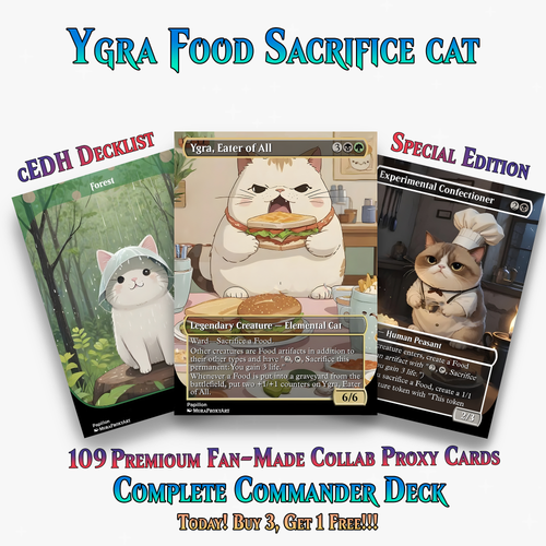 Ygra Food Cat Commander Deck – 109+ Cards | ProxyTCG