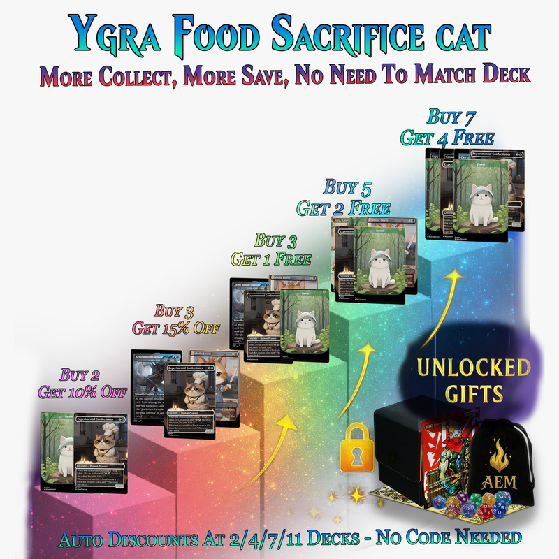 Ygra Food Cat Commander Deck – 109+ Cards | ProxyTCG