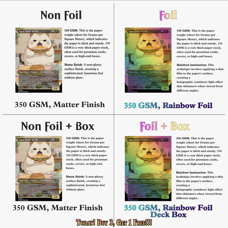 Ygra Food Cat Commander Deck – 109+ Cards | ProxyTCG