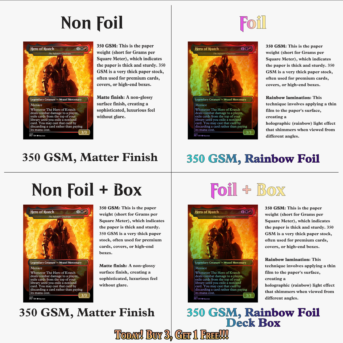 Oblivion Themed Commander Deck – 107+ Cards | ProxyTCG