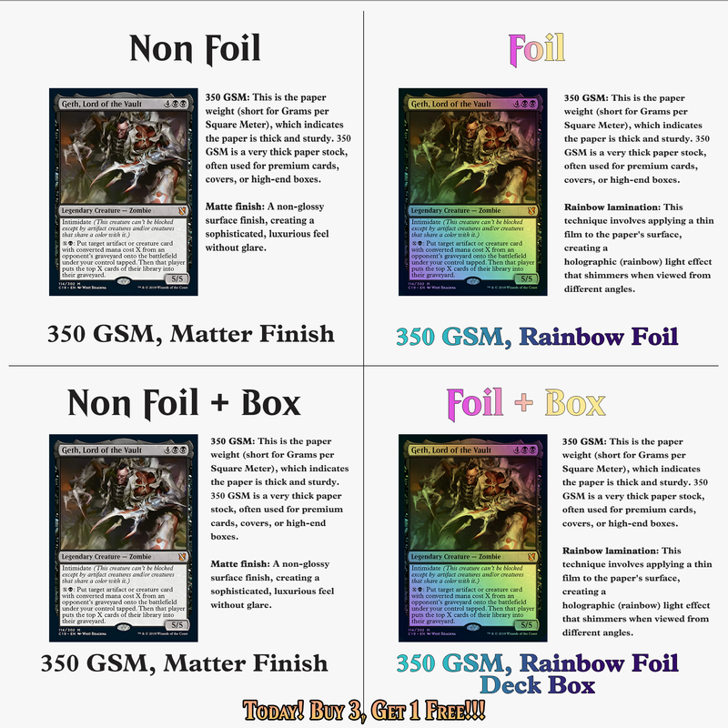 Indestructible Phenax Commander Deck –  106+ Cards - ProxyTCG