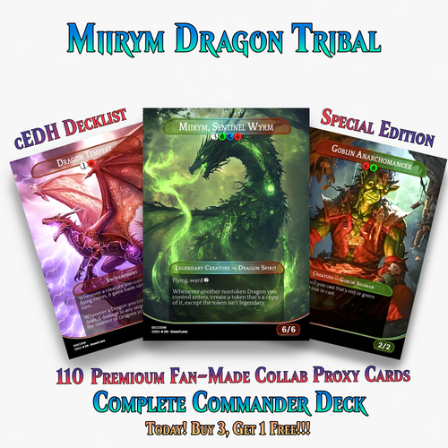 Miirym Dragon Tribal Commander Deck – 110+ Cards | ProxyTCG