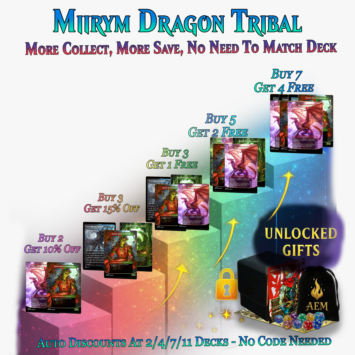 Miirym Dragon Tribal Commander Deck – 110+ Cards | ProxyTCG