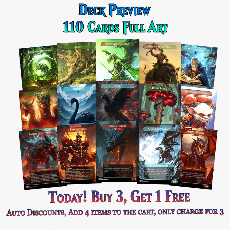 Miirym Dragon Tribal Commander Deck – 110+ Cards | ProxyTCG