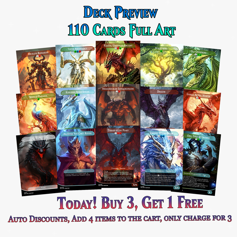 Miirym Dragon Tribal Commander Deck – 110+ Cards | ProxyTCG