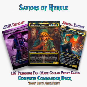 Savior of Hyrule Commander Deck | 116+ Cards | ProxyTCG
