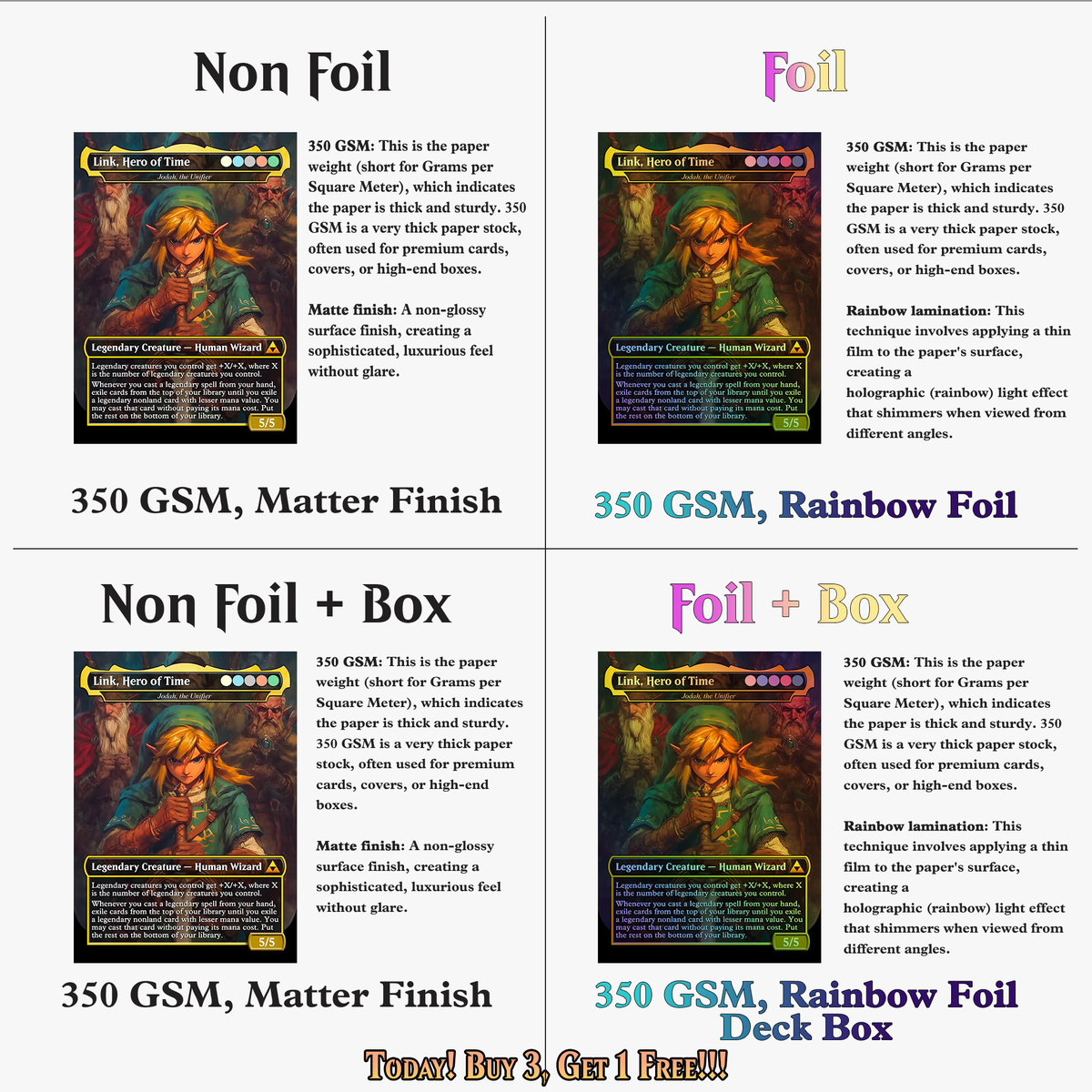 Savior of Hyrule Commander Deck | 116+ Cards | ProxyTCG