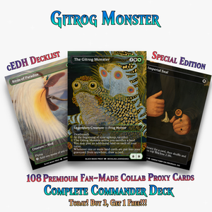The Gitrog Monster Commander Deck – 108+ Cards | ProxyTCG