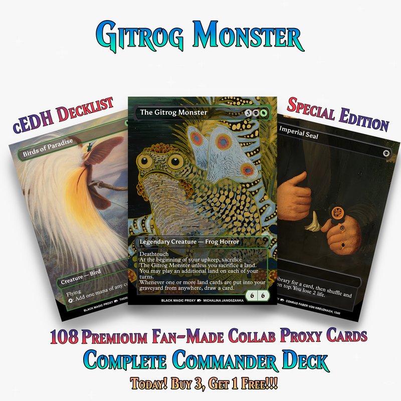 The Gitrog Monster Commander Deck – 108+ Cards | ProxyTCG