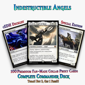 Indestructible Angels Commander Deck – 100+ Cards - ProxyTCG