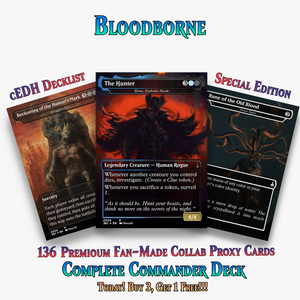 Bloodborne Themed Commander Deck - 136+ Cards | ProxyTCG