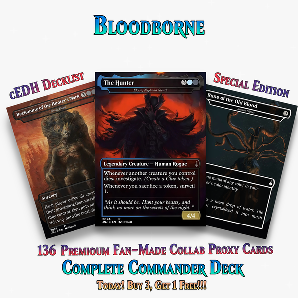Bloodborne Themed Commander Deck - 136+ Cards | ProxyTCG