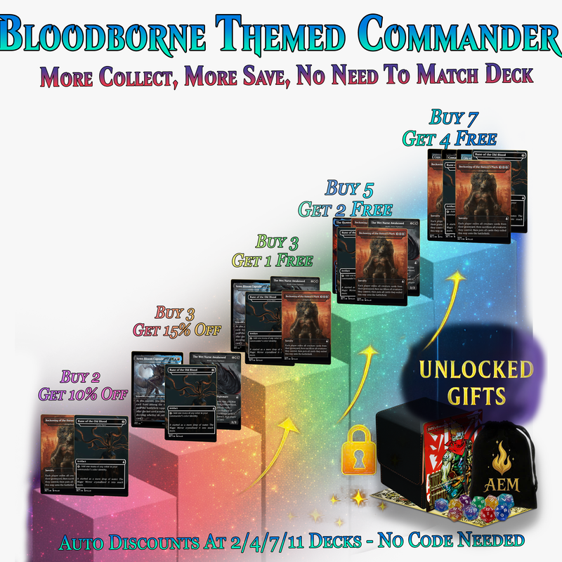 Bloodborne Themed Commander Deck - 136+ Cards | ProxyTCG