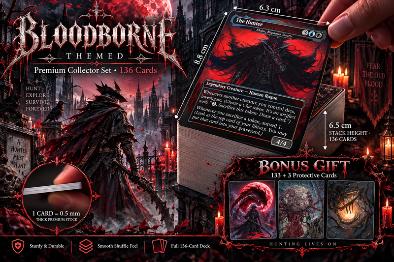 Bloodborne Inspired Commander Deck | 100+ Card MTG Proxy EDH Set | Gothic Hunter Horror Deck | ProxyTCG [mockai LK-14 sha:809b97bb]