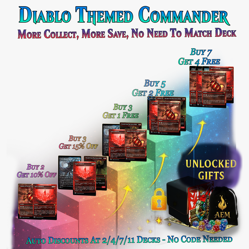 Diablo Themed Proxy Commander Deck - 105+ Cards | ProxyTCG