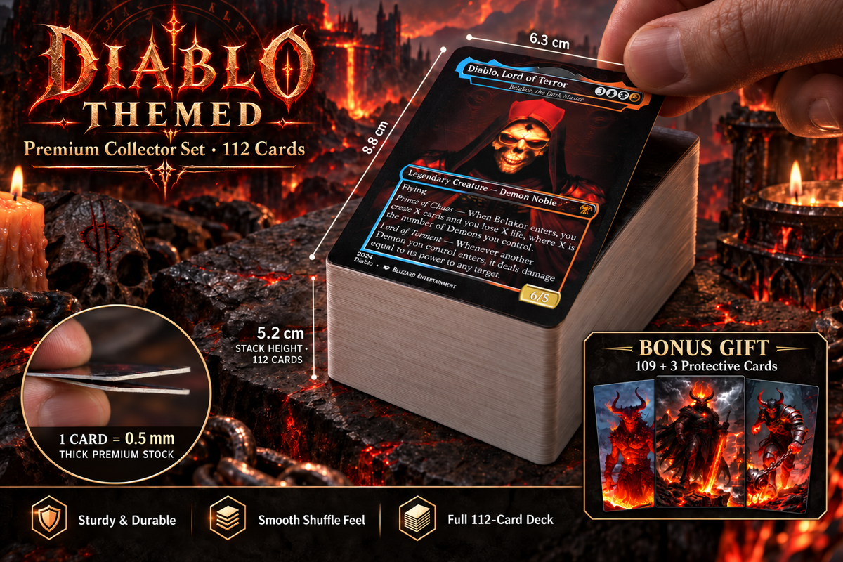 Diablo Themed Proxy Commander Deck - 105+ Cards | ProxyTCG [mockai LK-15 sha:64628556]