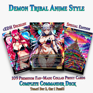 Demon Tribal Commander Deck - 109+ Cards | ProxyTCG