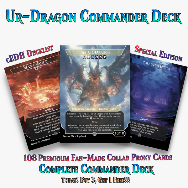 Ur-Dragon Tribal 2 Commander Deck | 108+ Cards | ProxyTCG