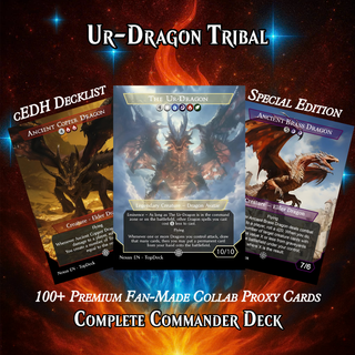 Ur-Dragon Tribal 2 Commander Deck | 108 Cards MTG Proxy EDH Set | ProxyTCG