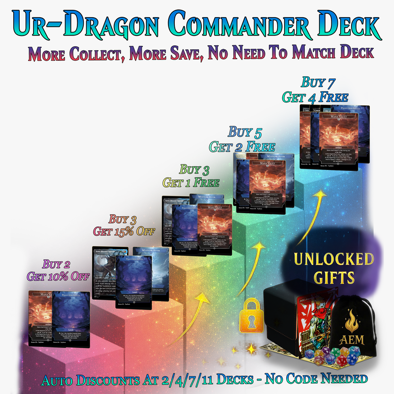 Ur-Dragon Tribal 2 Commander Deck | 108+ Cards | ProxyTCG