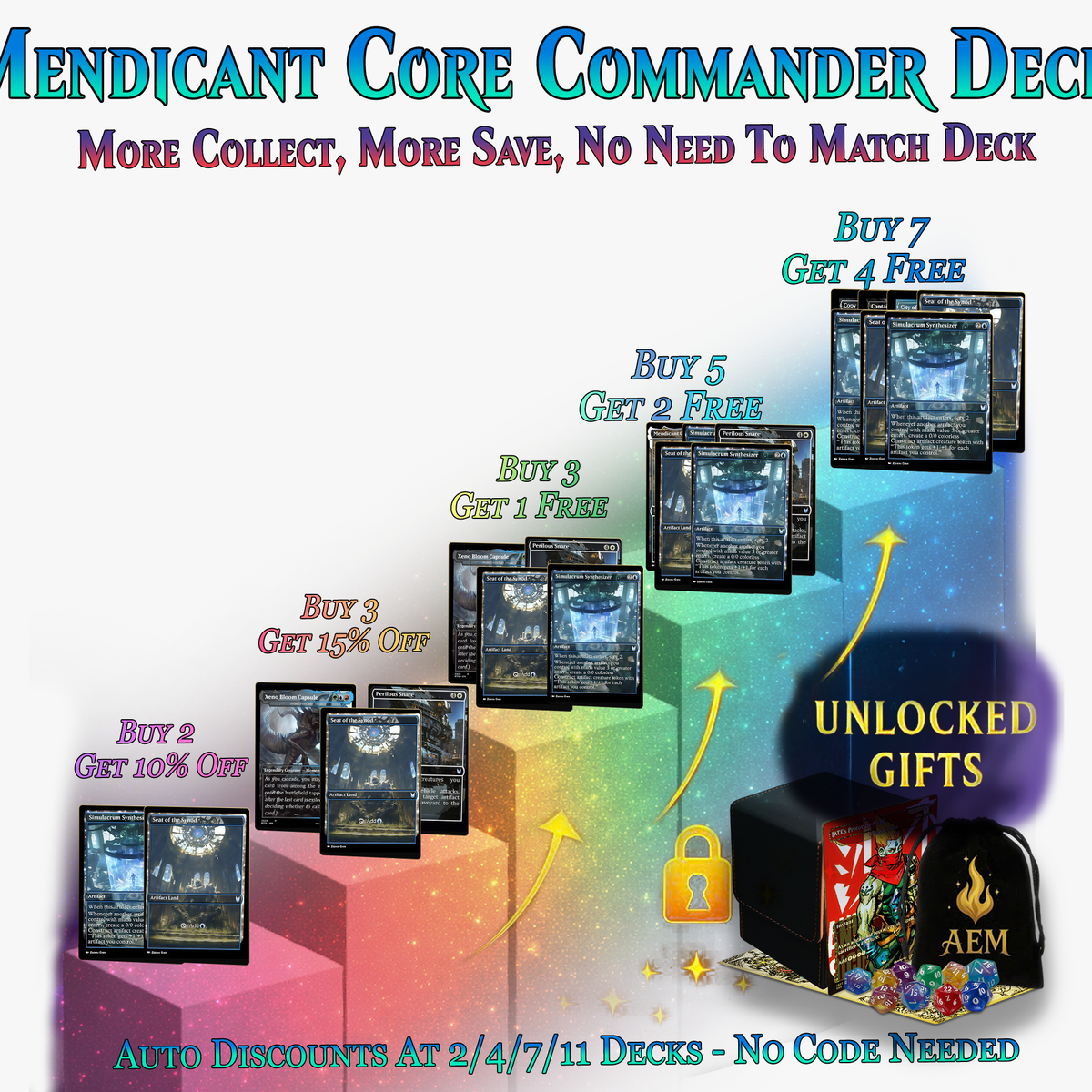 Mendicant Core Commander Deck - 99+ Cards | ProxyTCG