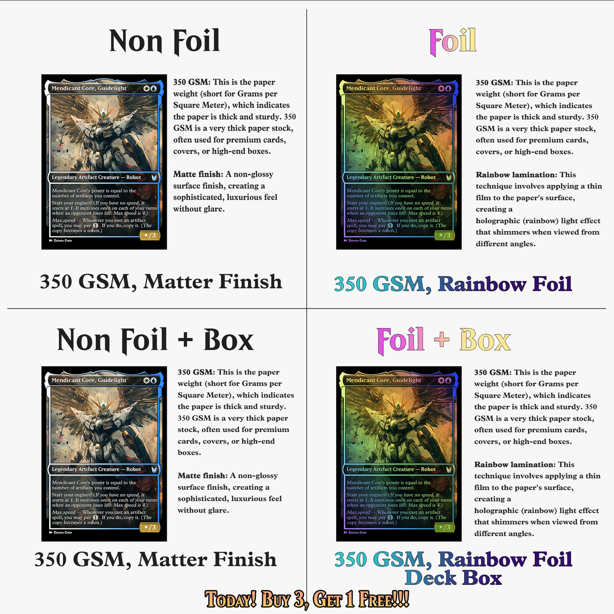 Mendicant Core Commander Deck - 99+ Cards | ProxyTCG