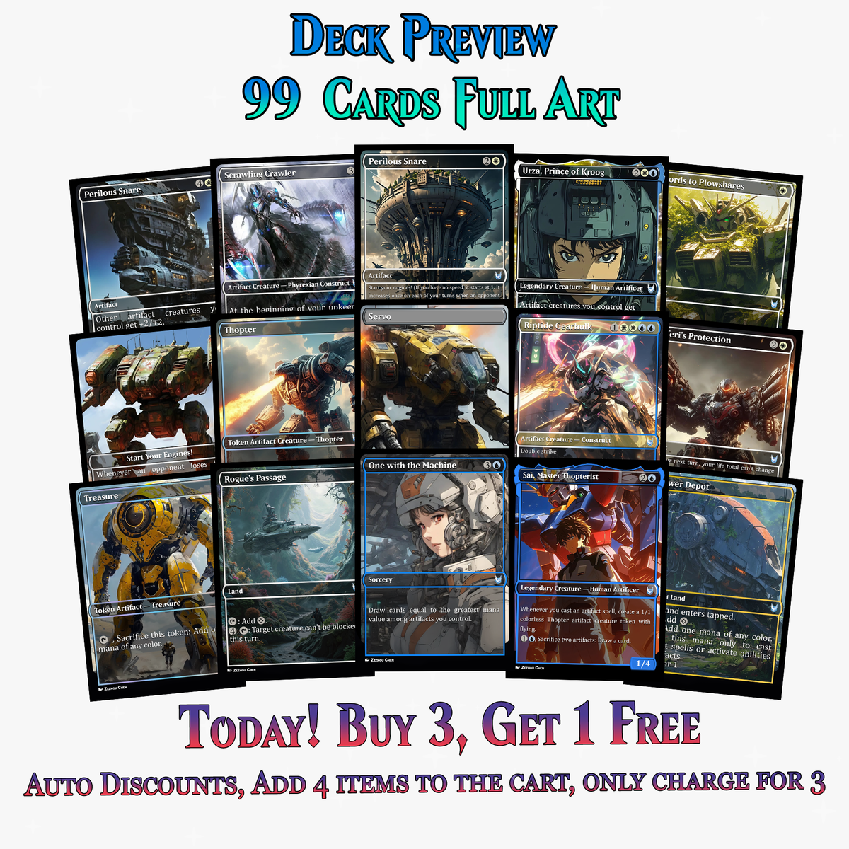 Mendicant Core Commander Deck - 99+ Cards | ProxyTCG