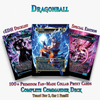 | New | Dragon Ball MTG Proxy Commander Deck - 115+ Pcs Saiyan Warrior Set