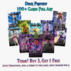 | New | Dragon Ball MTG Proxy Commander Deck - 115+ Pcs Saiyan Warrior Set