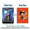 | New | Dragon Ball MTG Proxy Commander Deck - 115+ Pcs Saiyan Warrior Set
