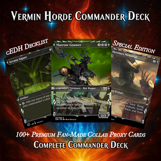 Vermin Horde MTG Proxy Commander Deck - 103 Cards | ProxyTCG