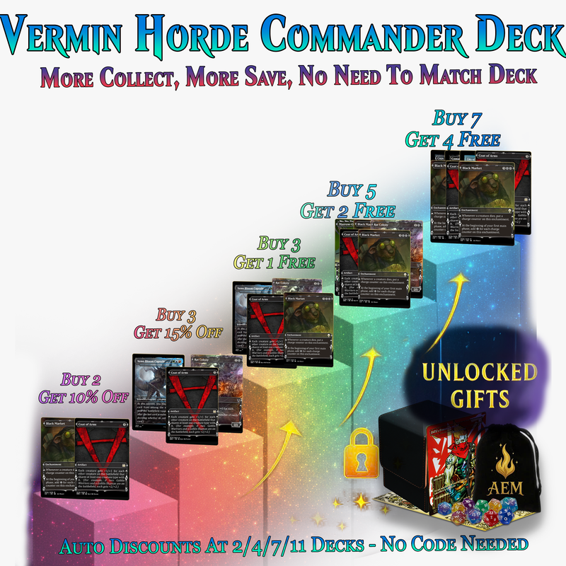 Vermin Horde Commander Deck - 103+ Cards | ProxyTCG