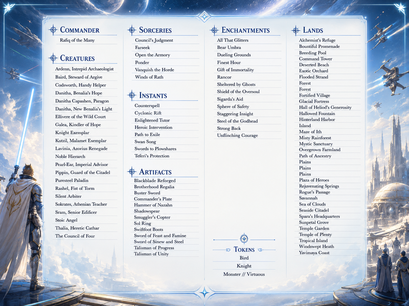 JEDI AWAKENED – STAR WARS-THEMED COMMANDER DECK | 100-PIECE | ProxyTCG