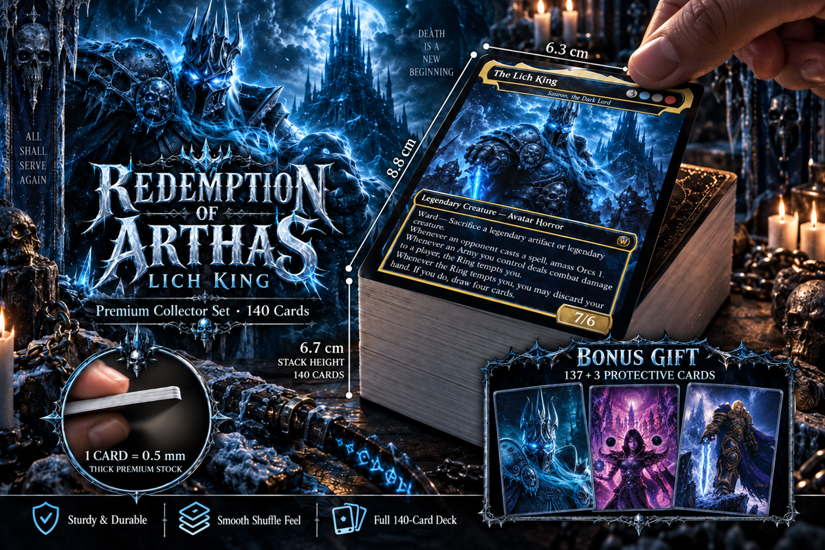 Redemption of Arthas Lich King Commander Deck | 106-Card | ProxyTCG [mockai LK-220 sha:34757471]