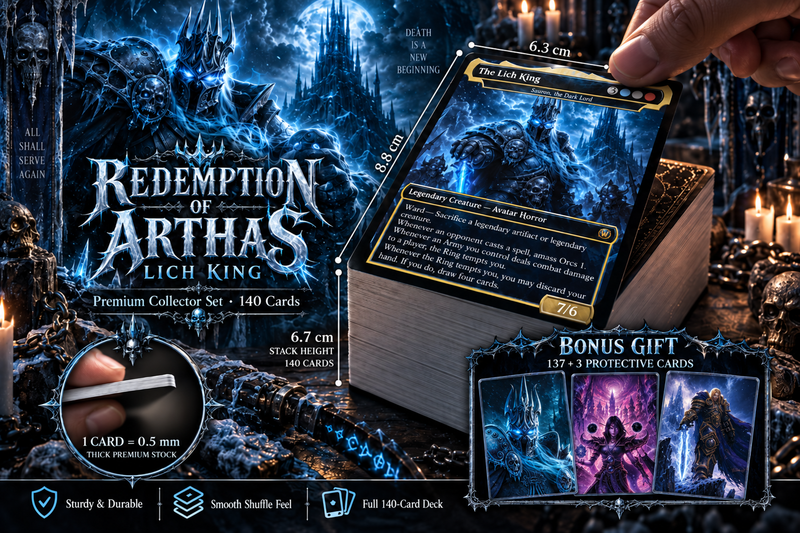 Redemption of Arthas Lich King Commander Deck | 106-Card | ProxyTCG [mockai LK-220 sha:34757471]