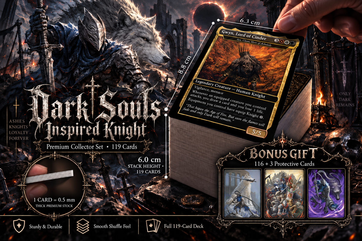Dark Souls Inspired Knight Commander Deck | 126-Card MTG Proxy EDH Set | ProxyTCG [mockai LK-221 sha:e3639533]
